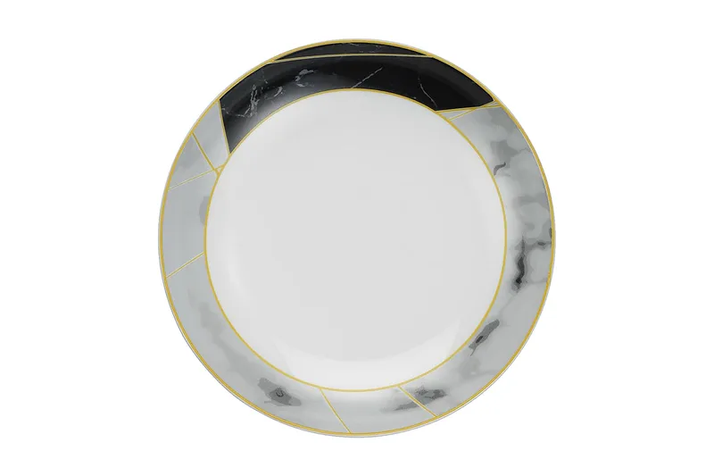 Tallerkensett 24-pk - Flerfarget - Husholdning - Servering & borddekking - Tallerkener - Servise & tallerkensett