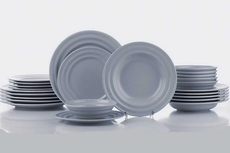 Tallerkensett 24-pk - Beige - Husholdning - Servering & borddekking - Tallerkener - Servise & tallerkensett