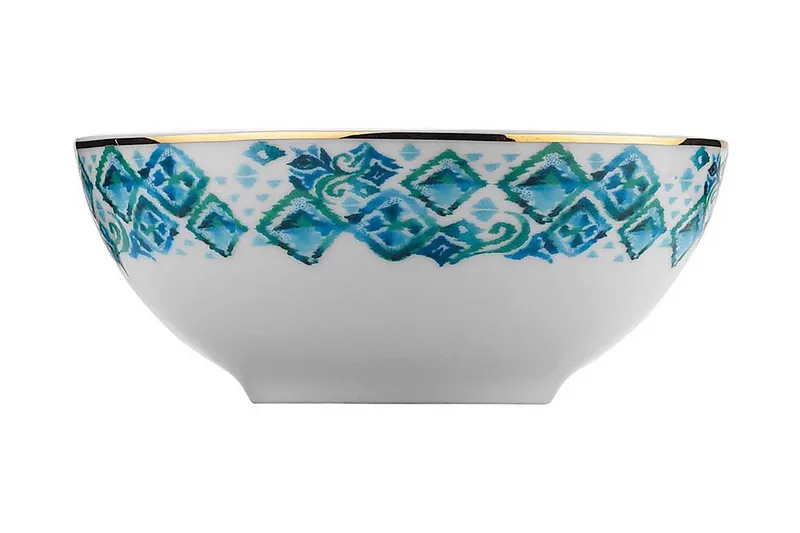 Tallerkensett 24-pk - Flerfarget - Husholdning - Servering & borddekking - Tallerkener - Servise & tallerkensett