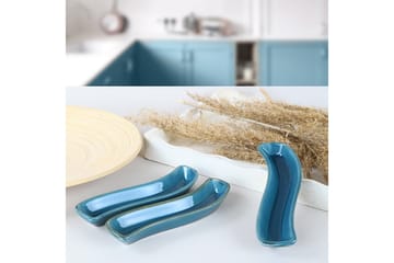 Tallerkensett 3-pk - Mørkeblå - Husholdning - Servering & borddekking - Tallerkener