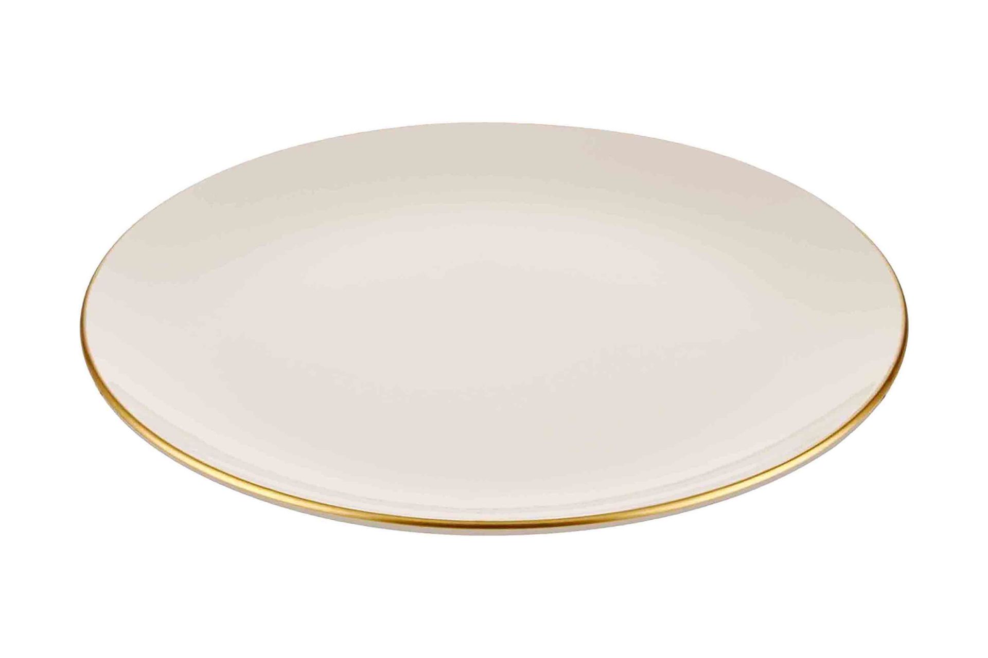 Tallerkensett 6-pk - Kremhvit - Husholdning - Servering & borddekking - Tallerkener - Servise & tallerkensett
