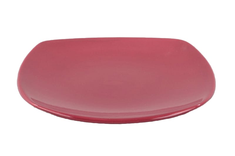 Tallerkensett 6-pk - Rød - Husholdning - Servering & borddekking - Tallerkener - Servise & tallerkensett