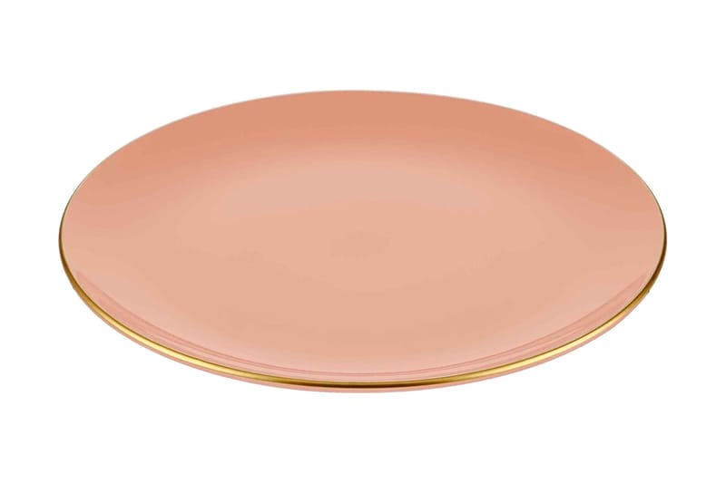 Tallerkensett 6-pk - Laxrosa - Husholdning - Servering & borddekking - Tallerkener - Servise & tallerkensett