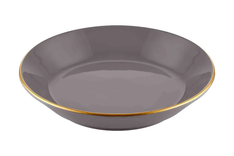 Tallerkensett 6-pk, Grå