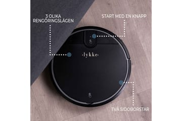 Lykke Robotstøvsuger M800 - Svart - Husholdning - Rengjøring & klespleie - Støvsuger