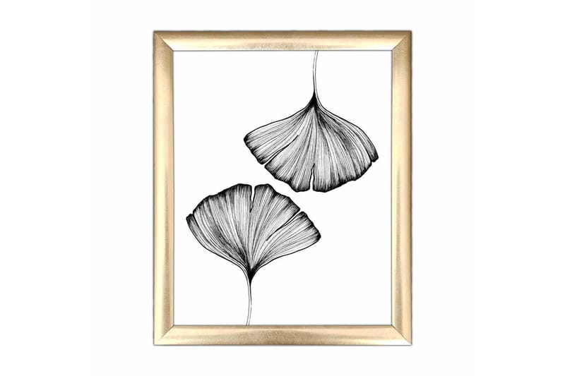 Bilde Abstract med Ramme Flerfarget - 22,3x52,8 cm - Innredning - Bilder & kunst