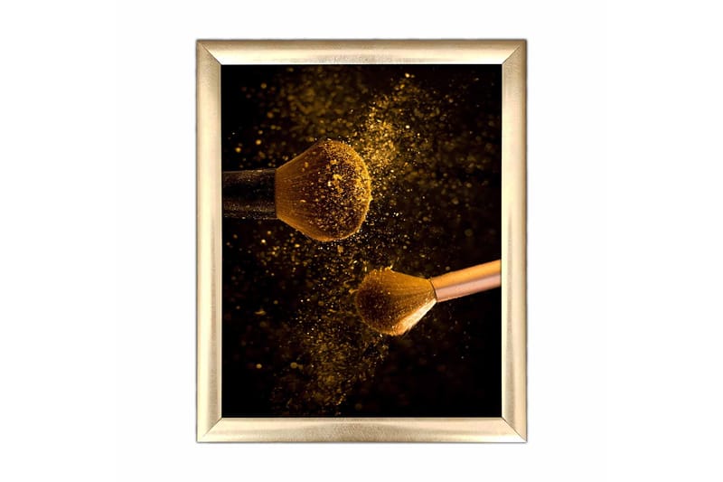 Bilde Abstract med Ramme Flerfarget - 22,3x52,8 cm - Innredning - Bilder & kunst