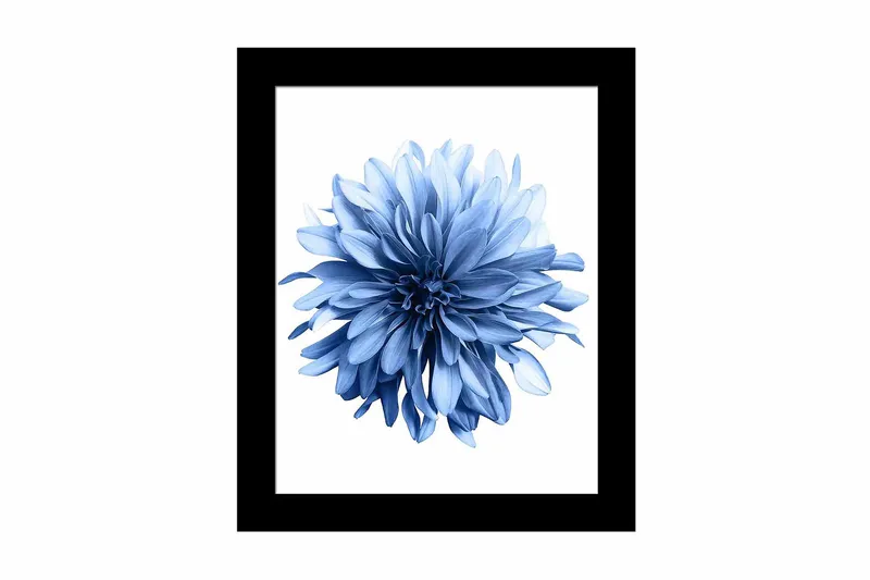 Bilde Abstract med Ramme Flerfarget, 22,3x52,8 cm