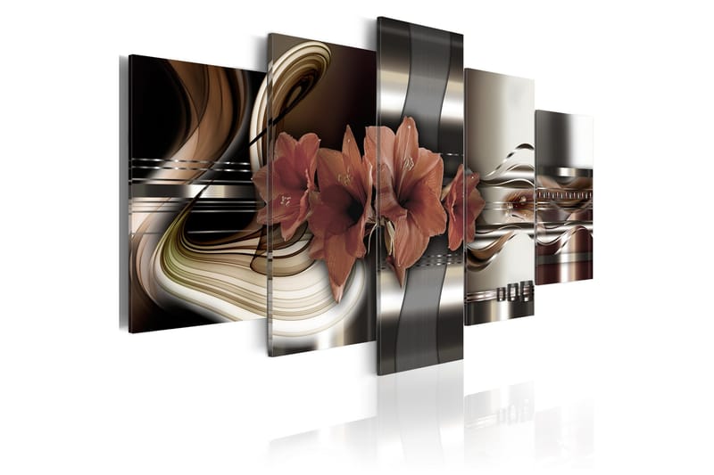Bilde Abstraction And Amaryllis 100x50, Artgeist sp. z o. o.