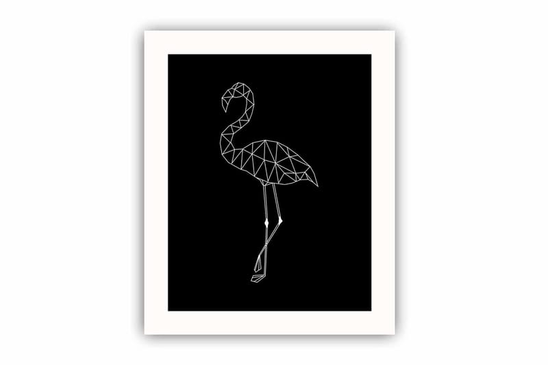 Bilde Animal med Ramme Flerfarget - 22,3x52,8 cm - Innredning - Bilder & kunst