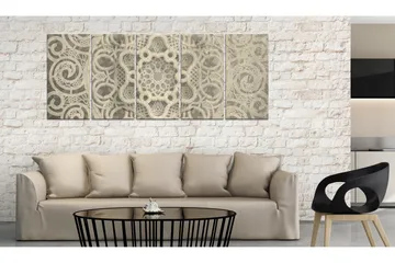 Bilde Austere Mandala 200x80 - Artgeist sp. z o. o. - Innredning - Bilder & kunst - Lerretsbilder