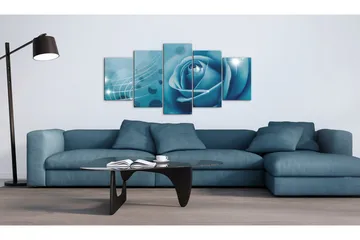 Bilde Blue Beauty 200x100 - Artgeist sp. z o. o. - Innredning - Bilder & kunst - Lerretsbilder
