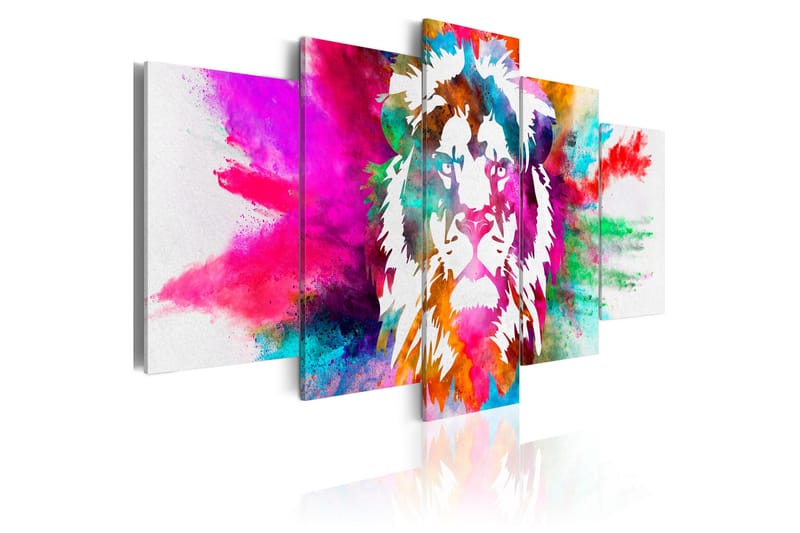 Bilde Colours Of The King 100x50, Artgeist sp. z o. o.