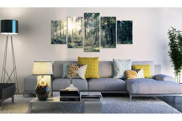 Bilde Fairytale Landscape 200x100 - Artgeist sp. z o. o. - Innredning - Bilder & kunst - Lerretsbilder