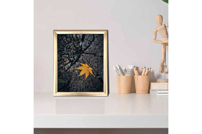 Bilde Floral med Ramme Flerfarget - 22,3x52,8 cm - Innredning - Bilder & kunst