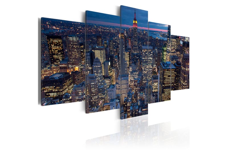 Bilde Good Night New York! 100x50, Artgeist sp. z o. o.
