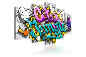 Bilde Graffiti City Jungle 200x100