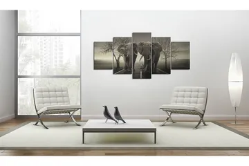 Bilde It's A Wild World! 200x100 - Artgeist sp. z o. o. - Innredning - Bilder & kunst - Lerretsbilder