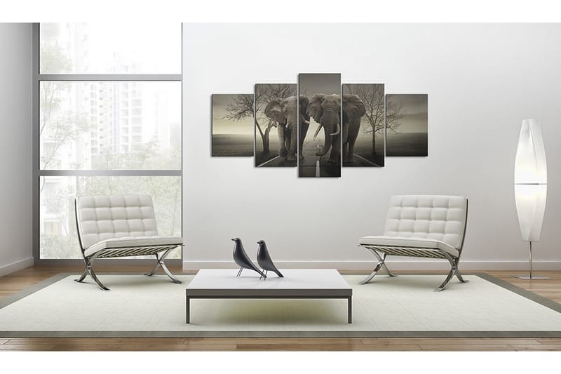 Bilde It's A Wild World! 200x100 - Artgeist sp. z o. o. - Innredning - Bilder & kunst - Lerretsbilder