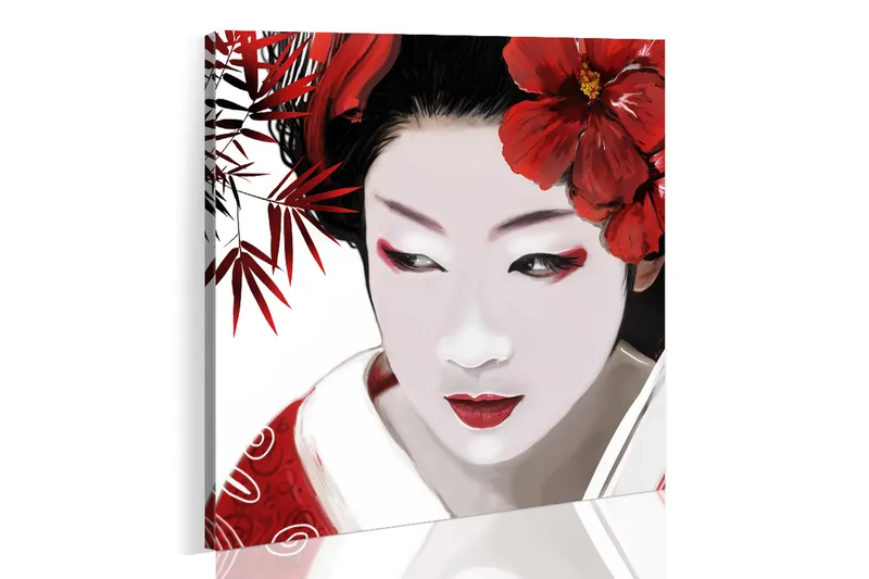 Bilde Japanese Geisha 80x80, Artgeist sp. z o. o.
