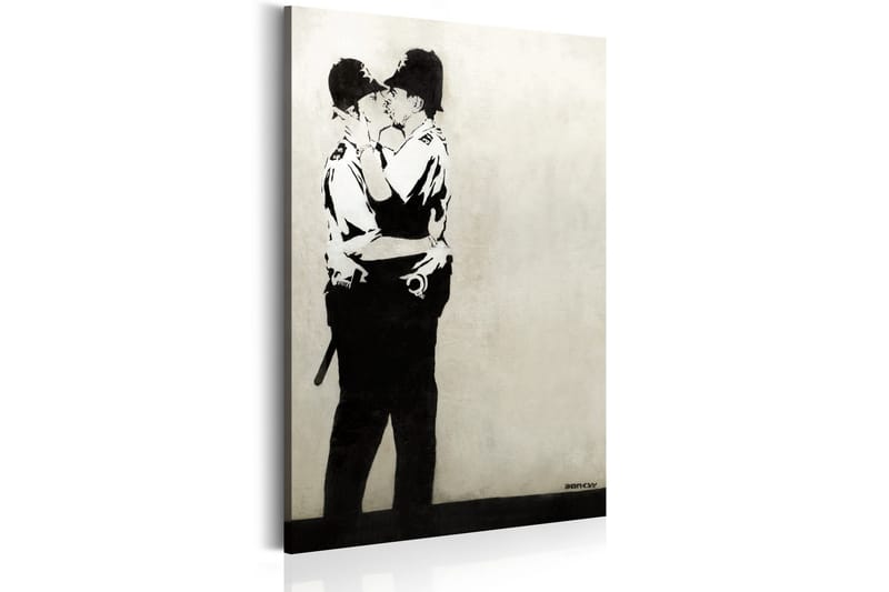 Bilde Kissing Coppers By Banksy 40x60, Artgeist sp. z o. o.