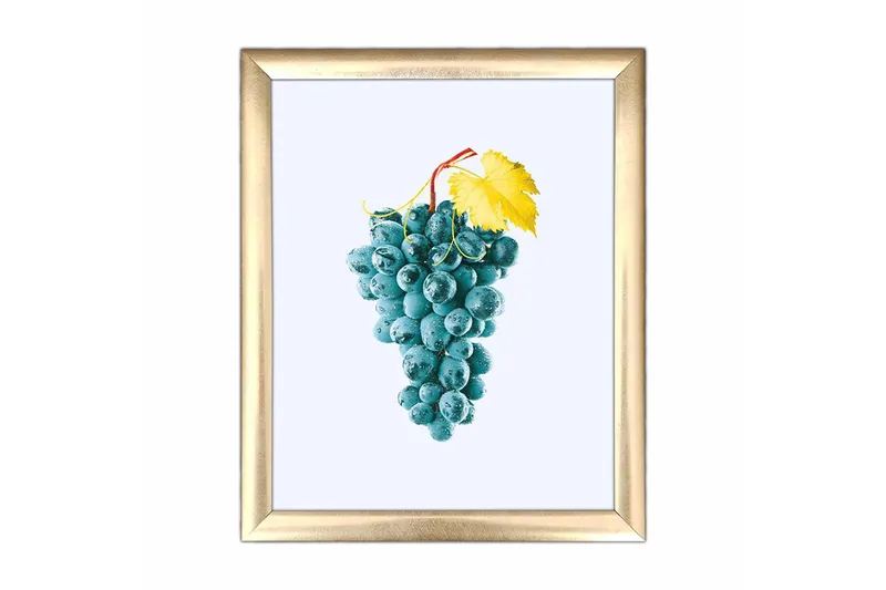 Bilde Kitchen med Ramme Flerfarget, 22,3x52,8 cm