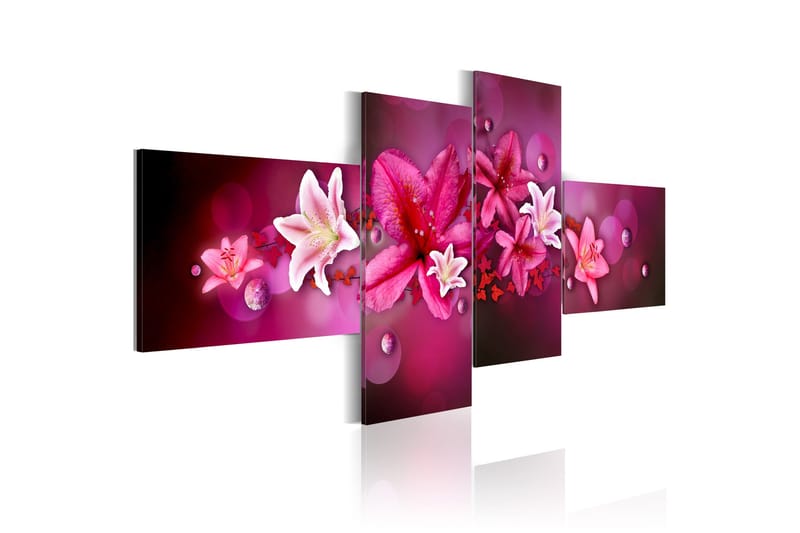 Bilde Lilies And Pearls 200x90, Artgeist sp. z o. o.