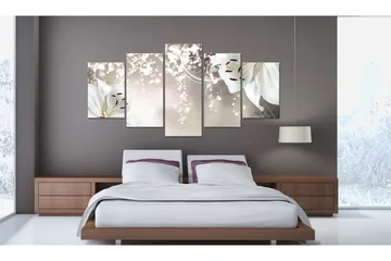 Bilde Magic White 200x100 - Artgeist sp. z o. o. - Innredning - Bilder & kunst - Lerretsbilder