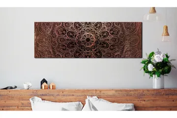 Bilde Mandala Amber Silence 150x50 - Artgeist sp. z o. o. - Innredning - Bilder & kunst - Lerretsbilder