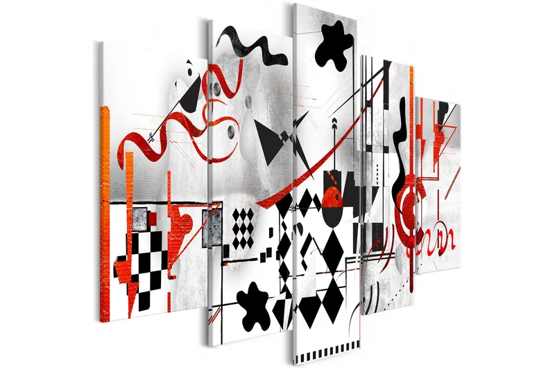 Bilde Maze 5 Parts Wide 200x100, Artgeist sp. z o. o.