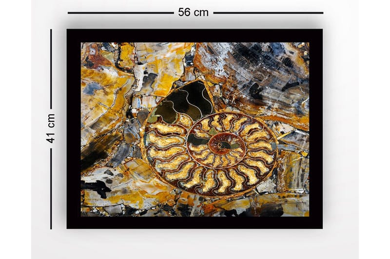 Bilde med Ramme Flerfarget - 44x15 cm - Innredning - Bilder & kunst