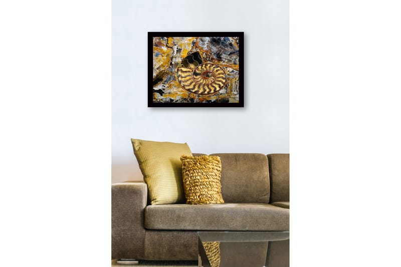 Bilde med Ramme Flerfarget - 44x15 cm - Innredning - Bilder & kunst