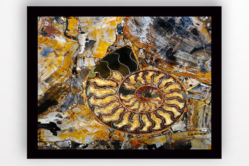 Bilde med Ramme Flerfarget - 44x15 cm - Innredning - Bilder & kunst