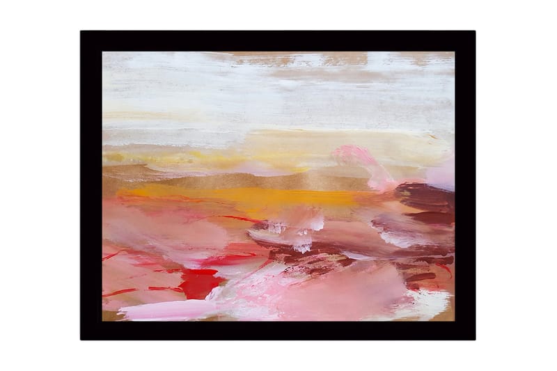 Bilde med Ramme Flerfarget - 44x15 cm - Innredning - Bilder & kunst