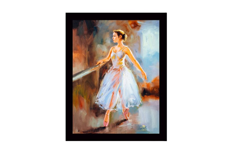 Bilde med Ramme Flerfarget, 44x15 cm