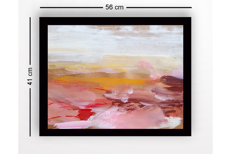 Bilde med Ramme Flerfarget - 44x15 cm - Innredning - Bilder & kunst