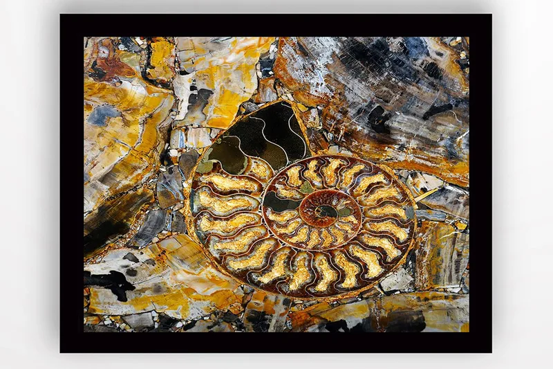 Bilde med Ramme Flerfarget - 44x15 cm - Innredning - Bilder & kunst