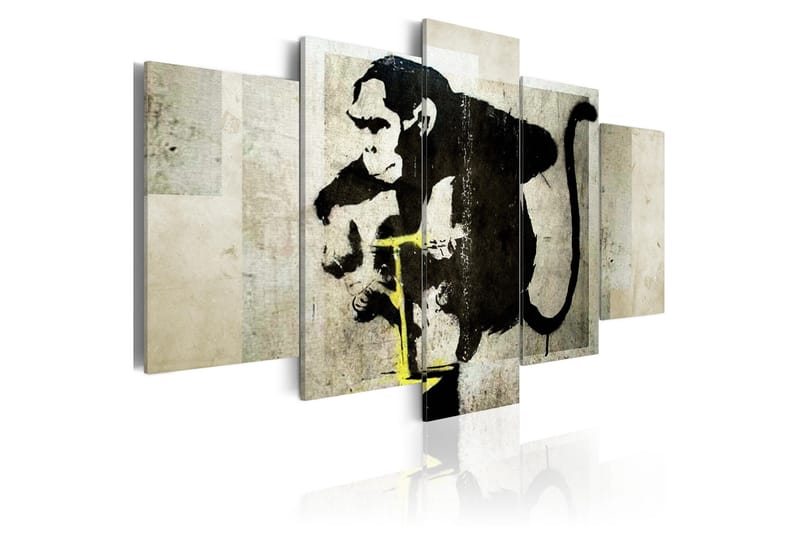Bilde Monkey Tnt Detonator Banksy 200x100, Artgeist sp. z o. o.