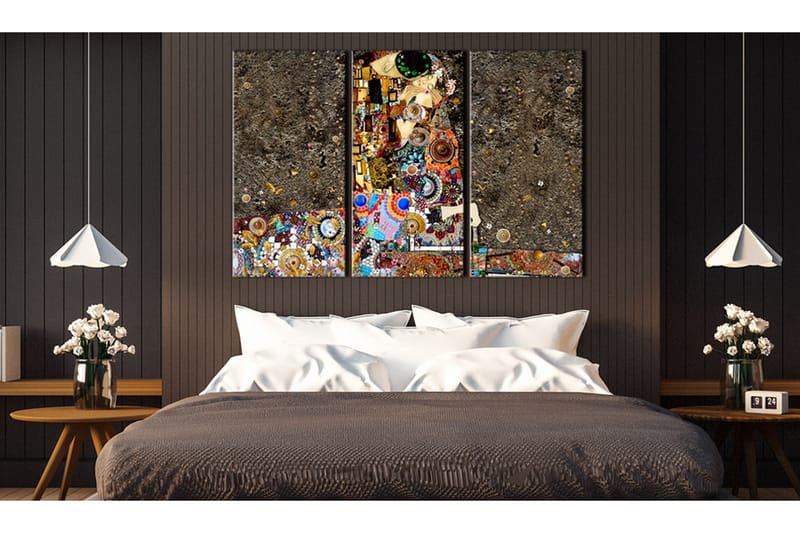 Bilde Mosaic Of Love 120x80 - Artgeist sp. z o. o. - Innredning - Bilder & kunst - Lerretsbilder