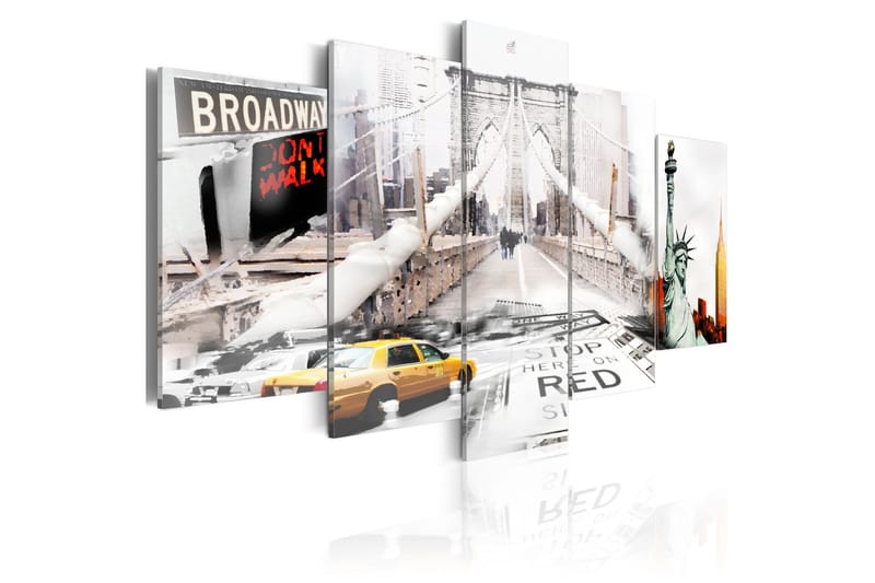 Bilde New York In The Fog 200x100, Artgeist sp. z o. o.