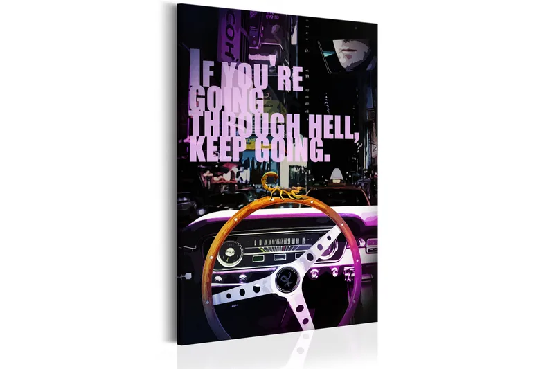 Bilde Night Road 60x90, Artgeist sp. z o. o.