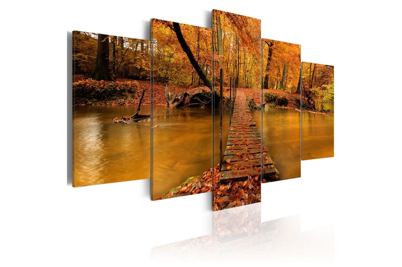 Bilde Redness Of Autumn 200x100, Artgeist sp. z o. o.