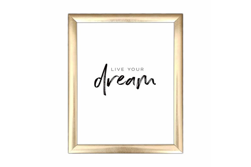 Bilde Sayings med Ramme Flerfarget - 22,3x52,8 cm - Innredning - Bilder & kunst
