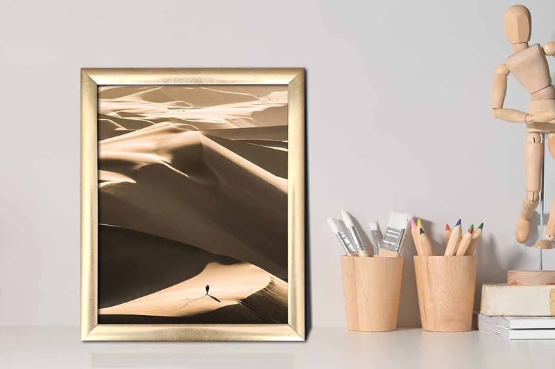 Bilde Scenic med Ramme Flerfarget - 22,3x52,8 cm - Innredning - Bilder & kunst