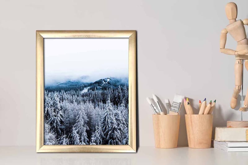 Bilde Scenic med Ramme Flerfarget - 22,3x52,8 cm - Innredning - Bilder & kunst