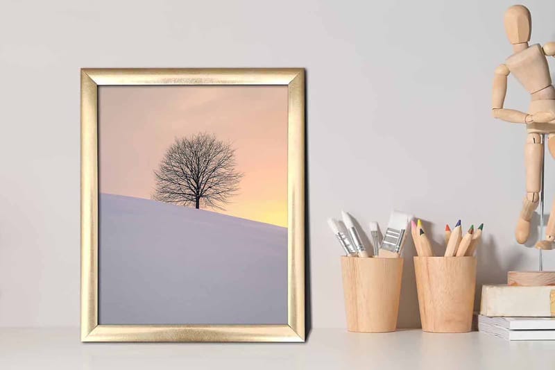 Bilde Scenic med Ramme Flerfarget - 22,3x52,8 cm - Innredning - Bilder & kunst