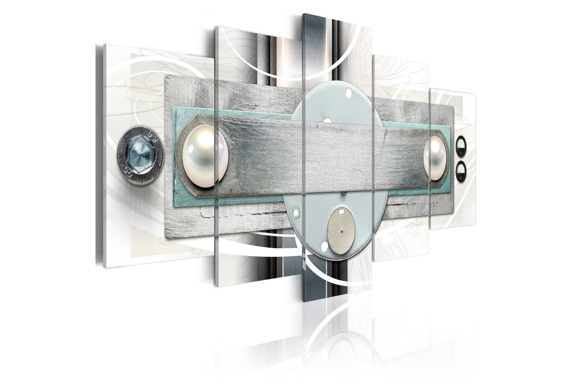 Bilde Steel Frigidity 100x50 - Artgeist sp. z o. o.