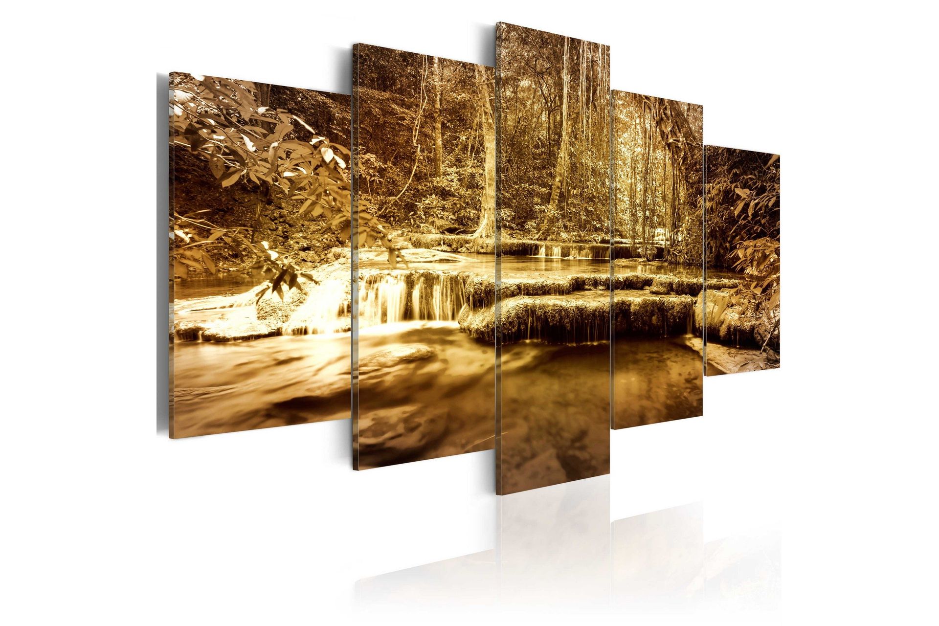 Bilde The Bosom Of Nature Waterfall 200x100 - Artgeist sp. z o. o.