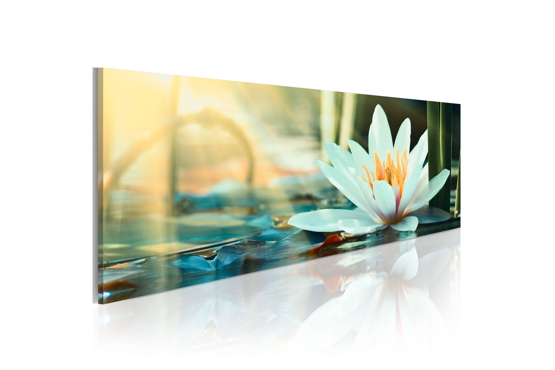 Bilde The Lake Of Lotus 150x50 - Artgeist sp. z o. o.