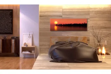 Bilde Tree Island 135x45 - Artgeist sp. z o. o. - Innredning - Bilder & kunst - Lerretsbilder